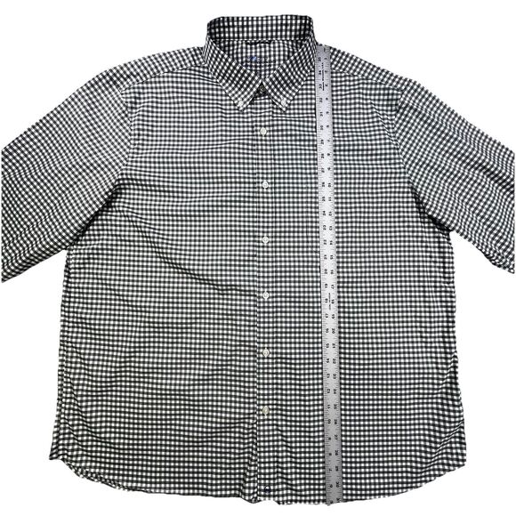 Vineyard Vines On The Go Performance Shirt Men 2XL Green Button Down Long Sleeve - Picture 10 of 11